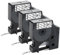 UniPlus 3x Kompatibel 9mm Etikettenband als Ersatz für Dymo D1 40910 S0720670 Schwarz auf Transparent für Dymo LabelManager 160 280 PnP 360D 210D 420P LabelWriter 450 DUO LabelPoint 100 150 250