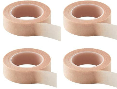 4 Rolls Micropore Tape Nose Tape After Rhinoplasty Medical Tape Micropore Surgical Tape Self Adhesive Skin Tape for Wound Injuries Swelling Surgical Tape Micropore Tape