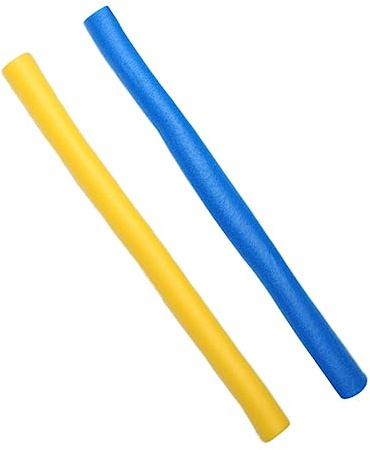 HEALSOPTHY Lot de 2 Nouilles Flottantes Colorées en Mousse pour Piscine Aide à la Flottaison Utilisation en Piscine et Activités Aquatiques