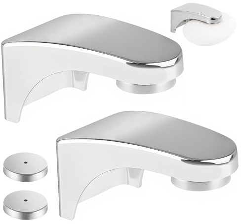 Magnet-Seifenhalter, 2 Stücke Seifenhalter Magnet Ohne Bohren Seifenschalen Magnetische Einfach zu Bedienen Wandhalterung Magnetischer Seife Nhalter zum Ankleben für Badezimmer Küche (Silber)