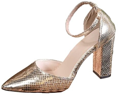 Scarpe Donna Eleganti Slingback Donna Scarpe Decolte Tacco Alto Sandalo Bordeaux Sandali Largo Argento Cerimonia Medio Decollete Nere Tacchi Con Basso Heels Dance Pelle Blu 40 Oro Marroni Platform