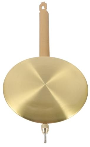 balacoo Ersatz Metallpendel und Uhrwerksteile für Wanduhr Pendeluhr Zubehör für Zuhause Büros und Bibliotheken Einfache Montage und Vielseitige Anwendung