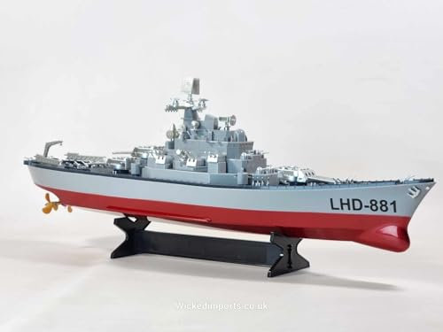 Unbekannt RC Destroyer DUKE Navy Warship with Remote Control, 78cm length
