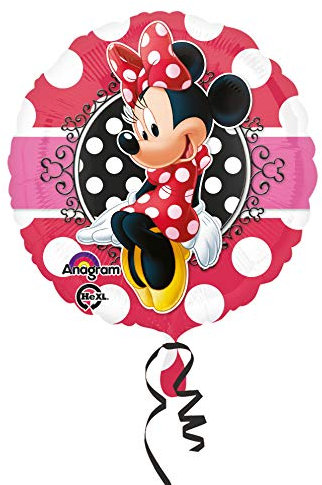 amscan Minnie Mouse Portrait Standard Foil Balloons - S60