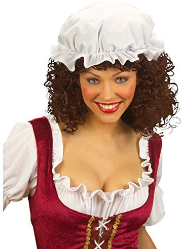 NET TOYS Mittelalter Schlafhaube Nachthaube Haube Schlafmütze Schlaf Nacht Mütze Karneval Fasching Kopfbedeckung