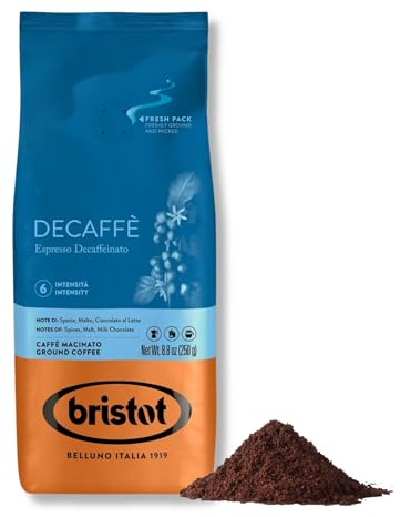 Bristot 'Decaffeinato' Espresso gemahlen entkoffeiniert, 250 g