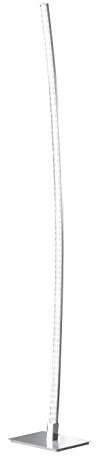 WOFI 3524.01.01.0000 A Standleuchte, Metall, 24 W, Integriert, chrom, 18 x 18 x 130.5 cm