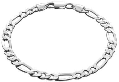 STERLL Herren Armband Aus 925 Silber Mit Schmuckbox Als Geschenkidee