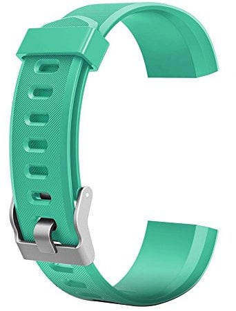VDYXEW Farbiges Armband, Ersatz-Zubehör für ID115Plus/ ID115Plus HR-Smart-Watch (grün)