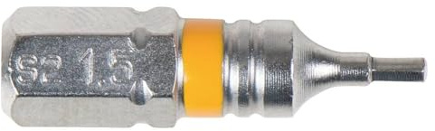 KS Tools 918.3401 1/4 Inch Torsionpower Bit Inner Hexagonal 25 mm 1.5 mm Extractor