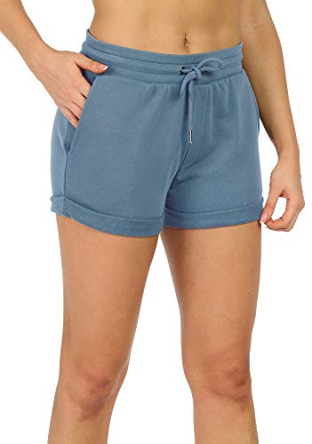icyzone Damen Sportshorts Kurze Sporthose Atmungsaktive Laufshorts Bequeme Trainingsshorts für Fitness Gym