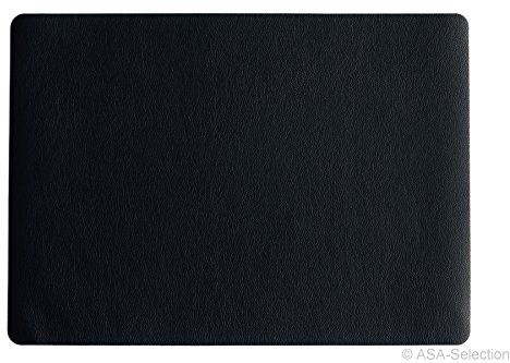 ASA Selection Tischset 33x46cm in Lederoptik schwarz (4 Stück)