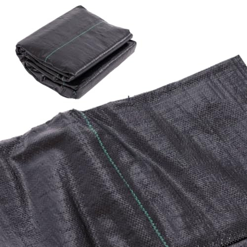 Oypla 1m x 10m Heavy Duty Weed Control Ground Cover Membrane Sheet