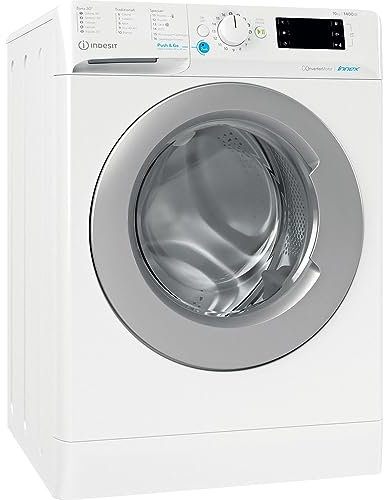 Lavatrice a libera installazione a carica frontale Indesit: 10,0 kg - BWE 101483X WS IT N