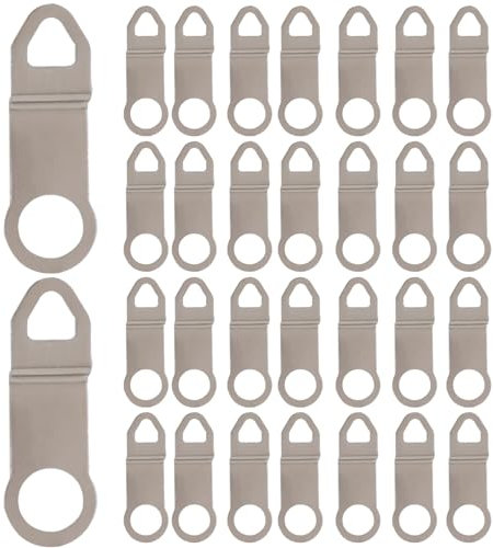 30 Stück/Satz Quarz Uhrwerk Aufhänger, Uhrenhaken Quarz Uhrwerk Haken Aufhänger Reparieren DIY Herstellung Ersatz Zubehör Uhrenbausätze Wanduhrwerke Mechanismus Teile