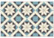 mubusi Alfombra Vinílica Cocina Salón - Varios Tamaños - (Sur Azul 160x240 cm)