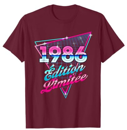 Retro 1986 édition limitée - Anniversaire T-Shirt