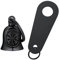 FaithHeart Motorrad Bell Glocke, Glücksbringer Wächterglocke für Motorrad, Schwarz Motorrad Schlüsselanhänger mit Wikinger Vegvisir Symbol,Wikinger Motorradglöcken für Biker
