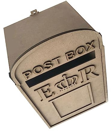 Warmhm 1Stk Geschenkkartenhalter hölzern Hochzeit selber machen Hochzeitshalter verpackt Hochzeitskarten Briefkasten das Jahrgang Post Klipp Karton Hochzeitsbox Bambus