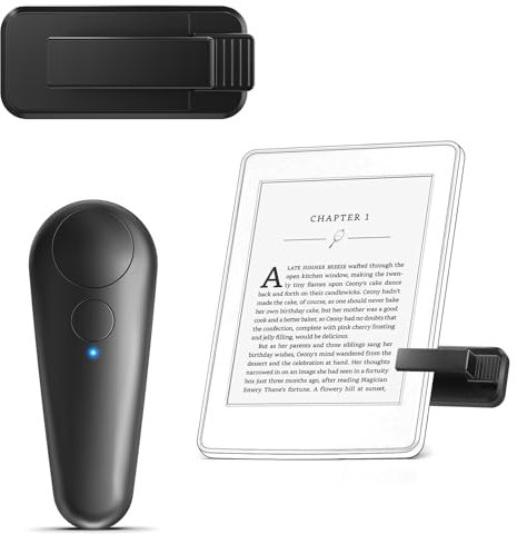 Inncarvs Telecomando voltapagina per Kindle iPad iPhone Android Tablets Libri elettronici Lettura di romanzi