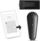 Inncarvs Télécommande RF pour Kindle eBook, Tourne Page pour iPad, iPhone, tablettes Android, liseuse de Romans électroniques, Noir + Deux Boutons