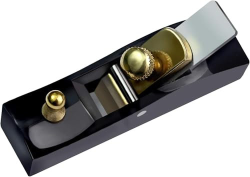 Ouitble Ebenholz-Handhobel, Tischler, 80 mm, Holzbearbeitungshobel, flaches Hobel zum Schneiden, Polieren, Entgraten von Oberflächen