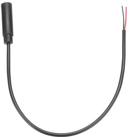 sourcing map 3.5mm Female Jack to Bare Wire Open End Replacement TRS 2 Pole Stereo 1/8 Mono Audio Cable Plug Jack for Earphone Headphone Cable Repair, 0.25m