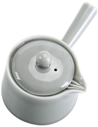 IMIKEYA Tetera Cerámica De Cocina Práctica Diseño Simple Asa Ergonómica Para Regalar