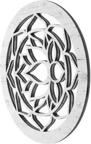 MAGICLULU Spiegelfolien-aufkleber Aus Holz Für Moderne Wanddekoration Möbeldekoration
