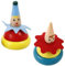 TOYANDONA 2er Set Handgemachte Bunte Clown Holzkreisel Kreatives Holzspielzeug Für Ideales Zur Der Intelligenz Und Motorik Perfekt Für Den Kindergarten Und Als