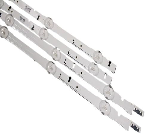 PGLVLZFGFN Tira de retroiluminación LED Compatible for televisores Samsung de 48 UE48H6400 UE48J5600 UE48J5600 UE48H5000 UE48H5500 D4GE-480DCA-R3 Tira de Luces para TV
