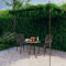 Snsowed Pergolato da Giardino Marrone Anticato 4x3x2,5 m in Ferro,Pergola Esterno Giardino,Pergolati da Giardino,Decorazioni per Il Giardino-313998