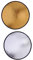 Lurrose 2 Stück Faltbare Gold Fotografie Disc für Studio Outdoor Aufnahmen Fotografie Zubehör für Hochwertige Lichtreflexionen