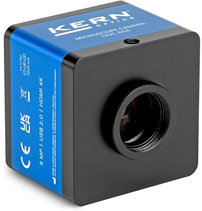 KERN ODC 854 - Mikroskopkamera 4K HDMI USB C-Mount, 4K Auflösung, CMOS IMX678 Sensor, HDMI und USB für Flexible Livebildübertragung