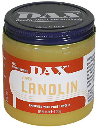 ((1 Pack)) - Dax 100% Pure Lanolin Conditioner 220ml Jar (for Women)