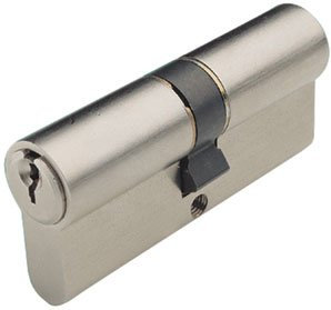 Tesa securite france - Cylindre de serrure te.5 numero stock 1 56698a - Type.2 entrées - Dim mm.40 x 50 -