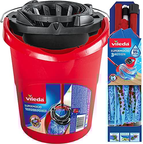 Vileda SuperMocio Compact Mop & Bucket Set