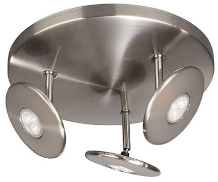 Philips 564131716 myLiving Platte/Spirale 3 x 6 W nickel