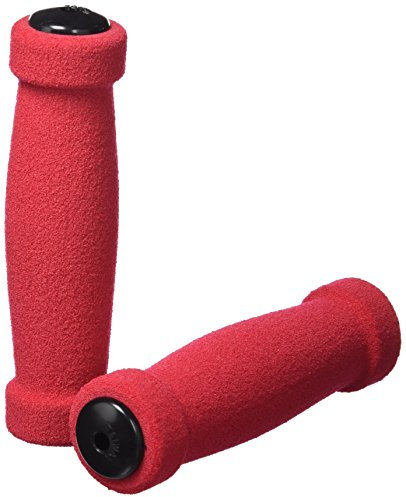 Greentech - Puños manillar plano Greentech Espuma rojo