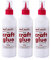 Mont Marte PVA Craft Glue Fine Tip 250gm - 3 Pack, Great for a Wide Variety of Craft Projects and Dries Quickly to a Clear Finish.