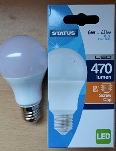 6w GLS LED Light Bulb Lamp 40w ES