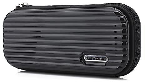 kayond Hard Pencil Case PC Hard Shell case for Executive Fountain Pen,Ballpoint Pen,Stylus Touch Pen (Black)