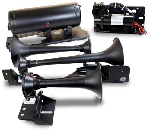 Kleinn Air Horns RAMHD-734 Black RAM HD Onboard Air System (mit Modell 230 Zughorn)