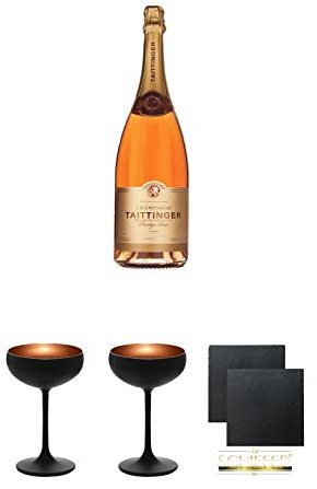 Taittinger Prestige Rosé Brut Champagner 1,5 Liter Magnum Geschenkset