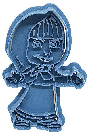 Cuticuter Masha Cortador De Galletas Masha y el Oso, Azul