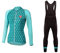 UGLY FROG Radtrikot Fahrradtrikot Fahrradbekleidung Damen Winter Thermisches Rad Trägerhose Radhose für Damen Top Outdoor Sports Radfahren Hose Fahrrad Thermo Lange Hosen Radlerhose Bibtights