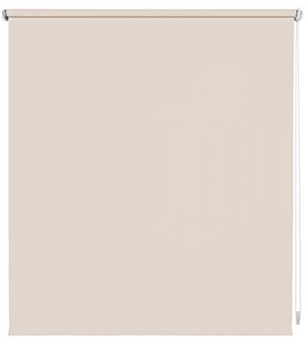 Verdunkelungsrollo Seitenzugrollo Fenster Rollo viele Größen und Farben Metall Träger Wandmontage Deckenmontage Raum verdunkelnd lichtundurchlässig Blickdicht Sonnenschutz (120 x 180 cm, Cream)