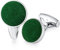 HONEY BEAR Herren Hochzeit Baumwolle Stoff Samt Manschettenknöpfe Cufflinks Manschettenknopf,Runden