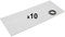 10x Staubbeutel Filtersack kompatibel mit WAP SQ 450-11, SQ 450-21, SQ 450-31, SQ 450-1M/H, SQ 450-2M, SQ 450-3M/H, SQ 490-31, Turbo XL, SQ 4