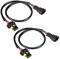 9005 9006 Scheinwerfer Nebelscheinwerfer Nachrüstung Kabelbaum Stecker Steckdose Adapter (2St.)